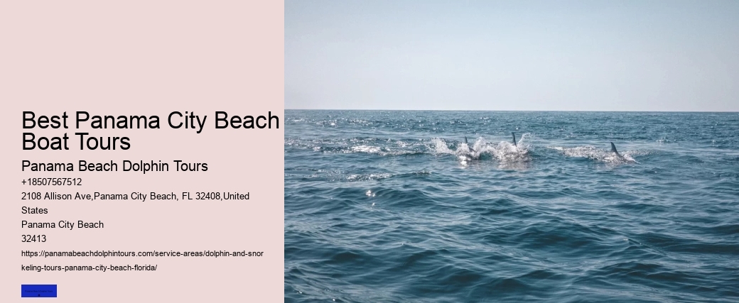 Best Panama City Beach Boat Tours