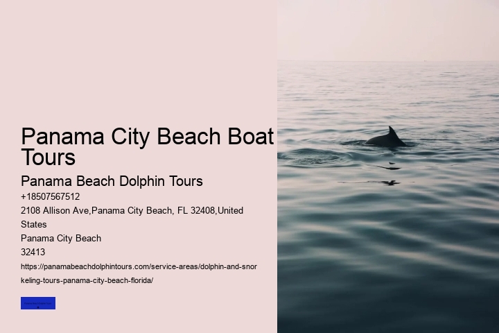 Panama City Beach Boat Tours