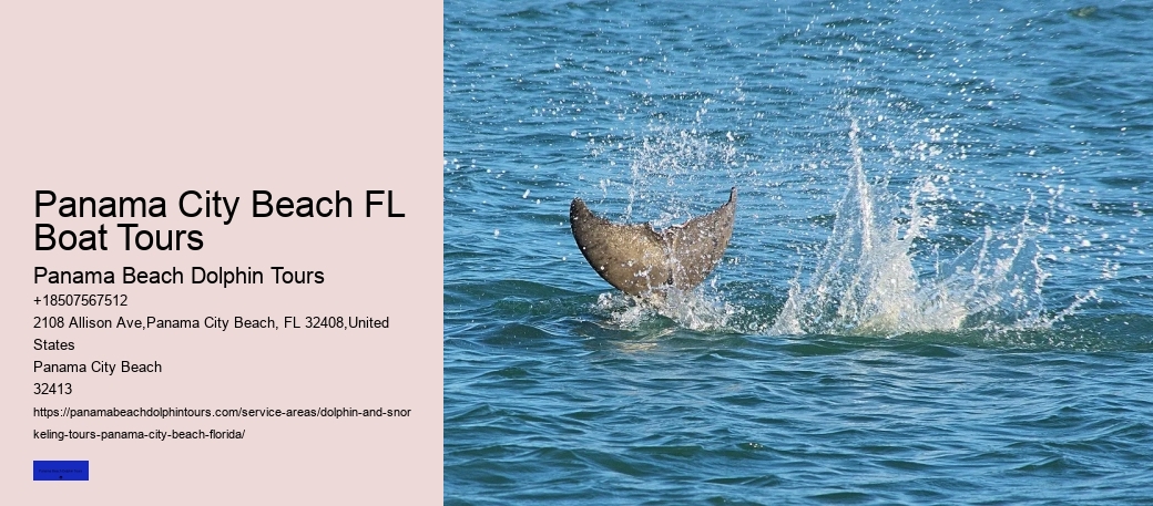 Panama City Beach FL Boat Tours