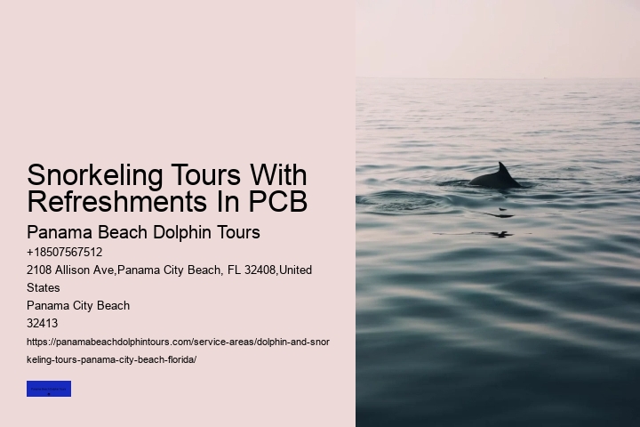 Snorkeling Tours With Refreshments In PCB